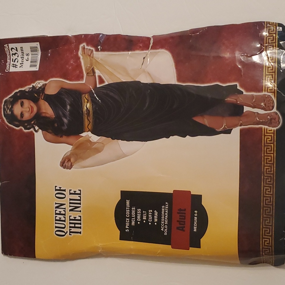 Queen of The Nile‎ Adult Halloween Costume Size Medium (6-8)